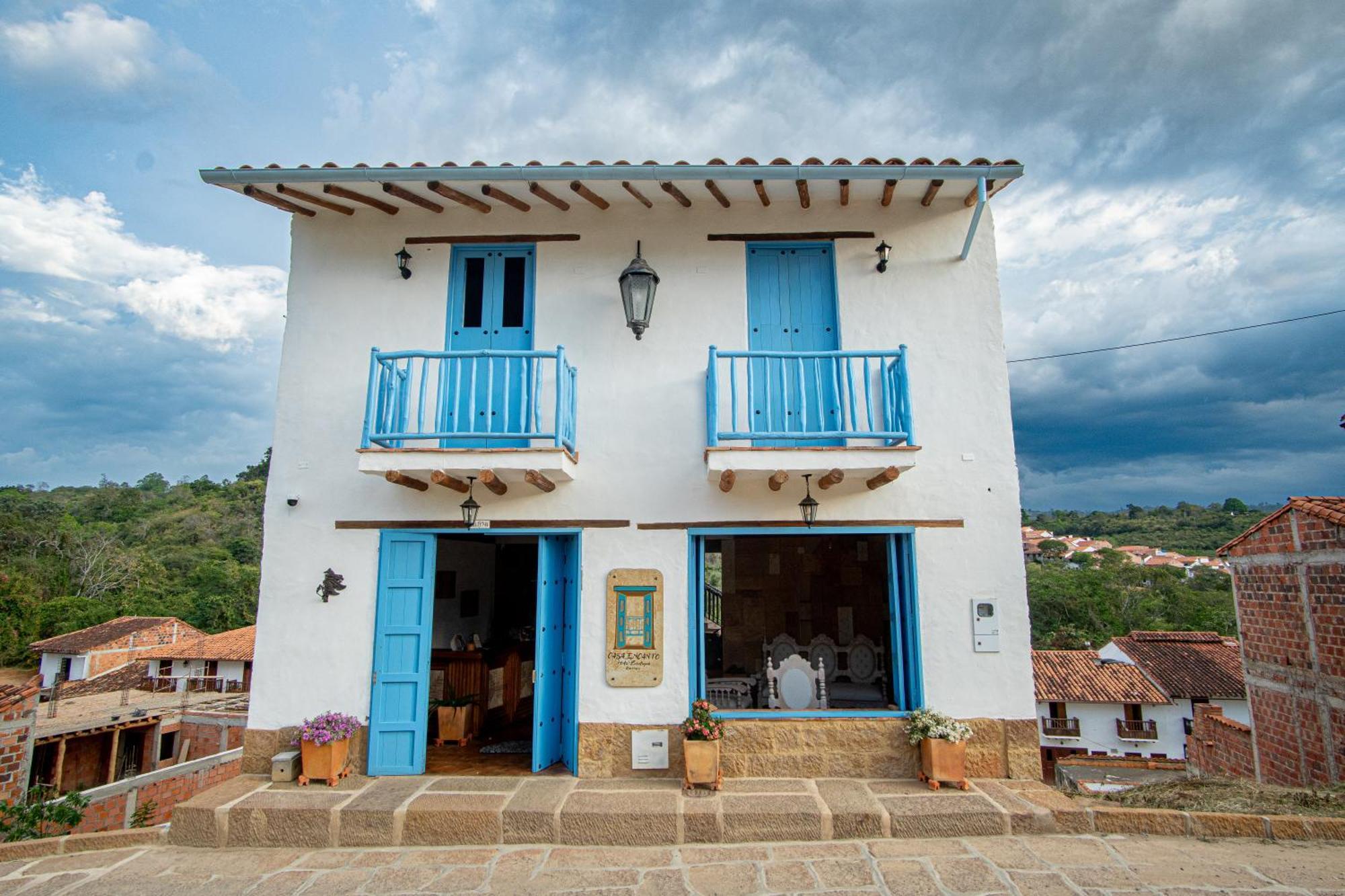 Hotel Boutique Casa Encanto Barichara Buitenkant foto