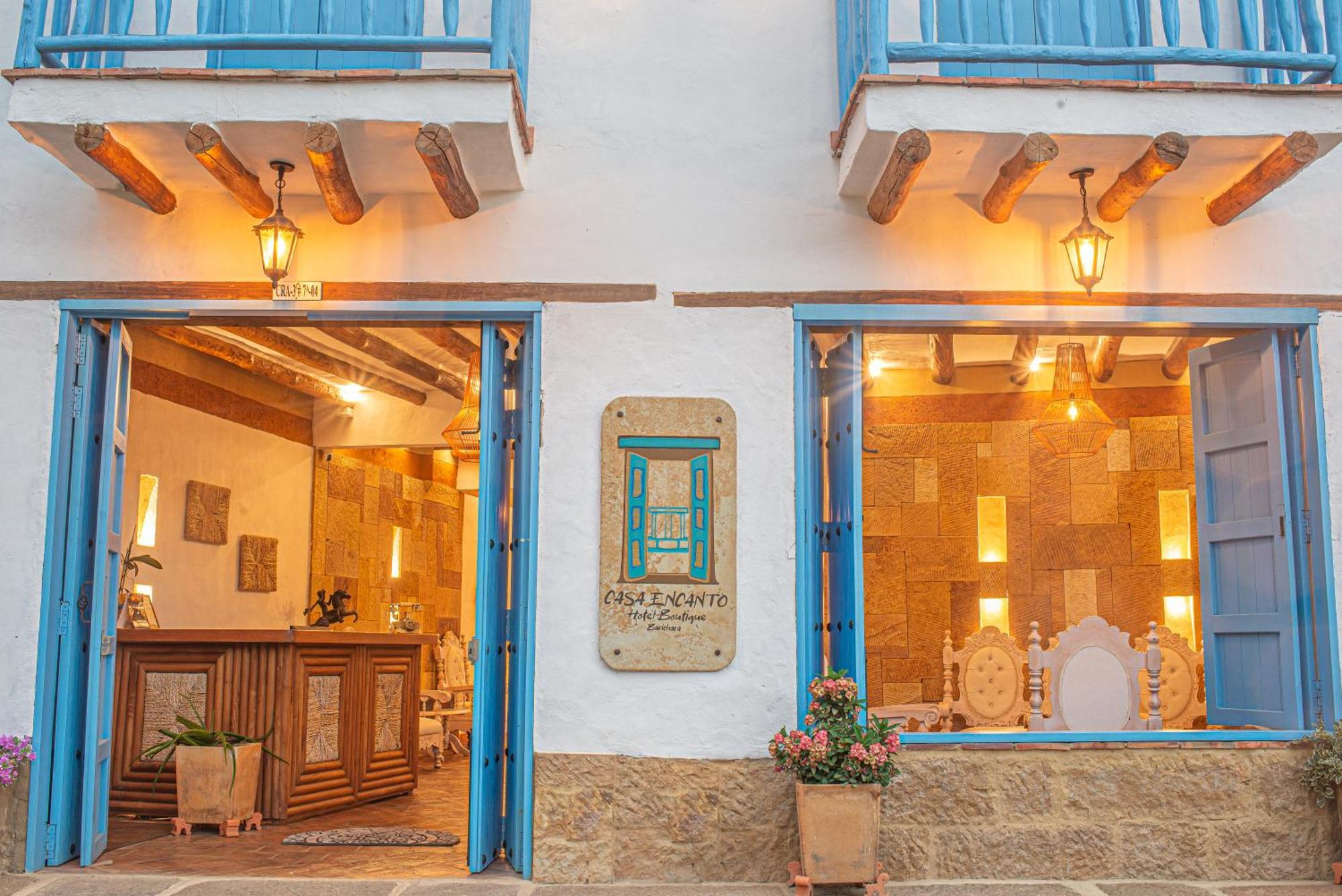 Hotel Boutique Casa Encanto Barichara Buitenkant foto